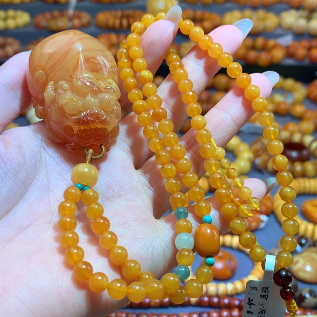 【闪购商品】未镶嵌吊坠(赠链)蜜蜡专****古