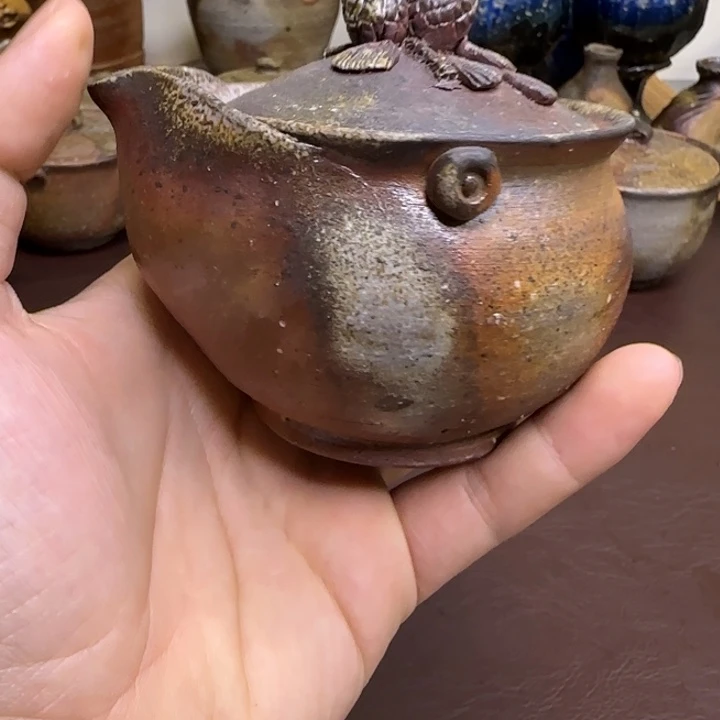 备前烧 奥本丸味 宝瓶
