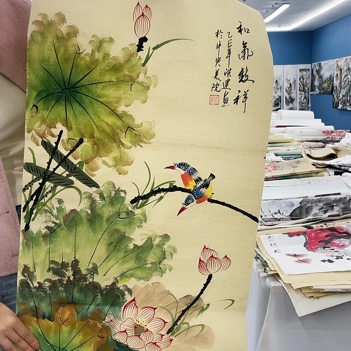 国画纯手绘国画作品