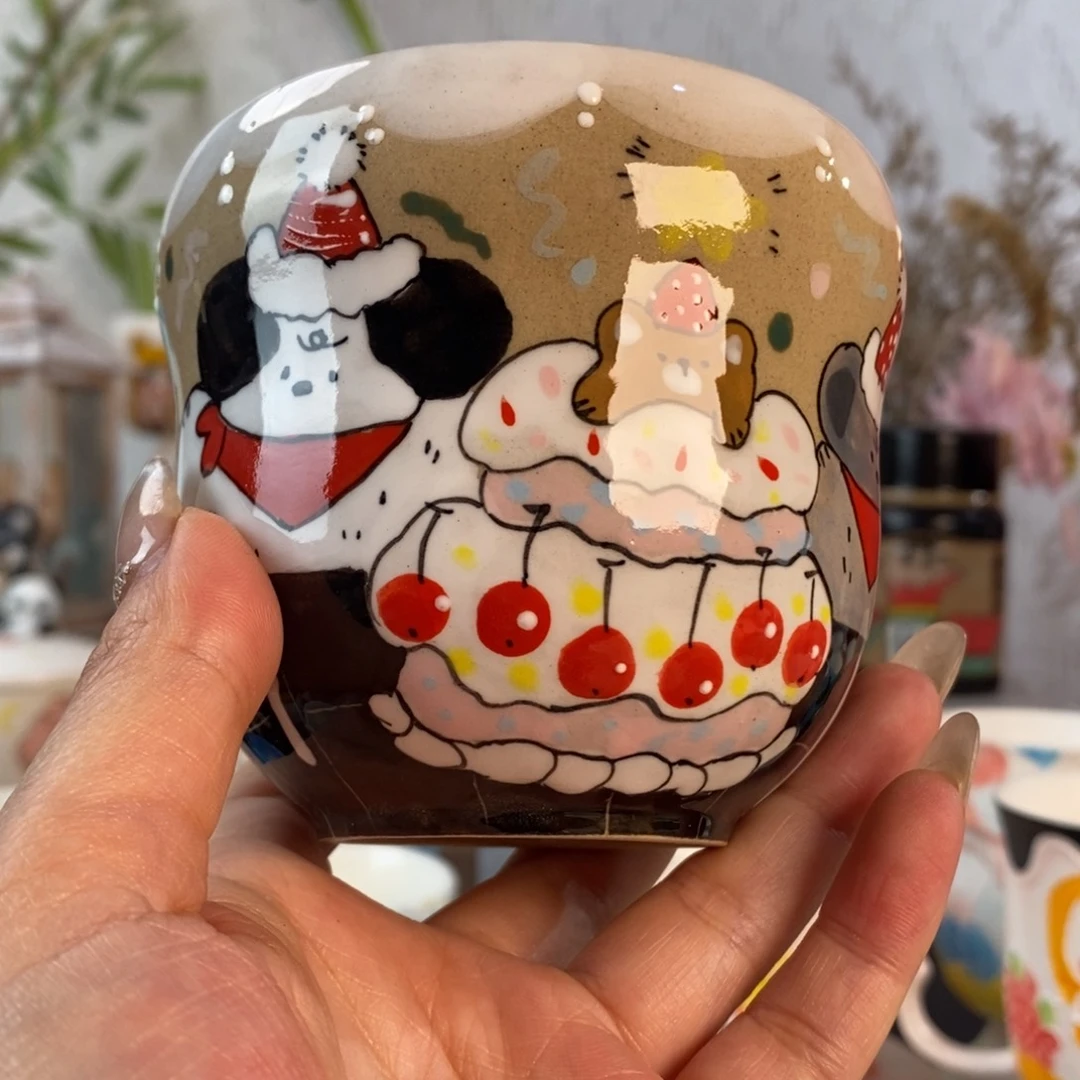 杯景德镇陶瓷创意水杯