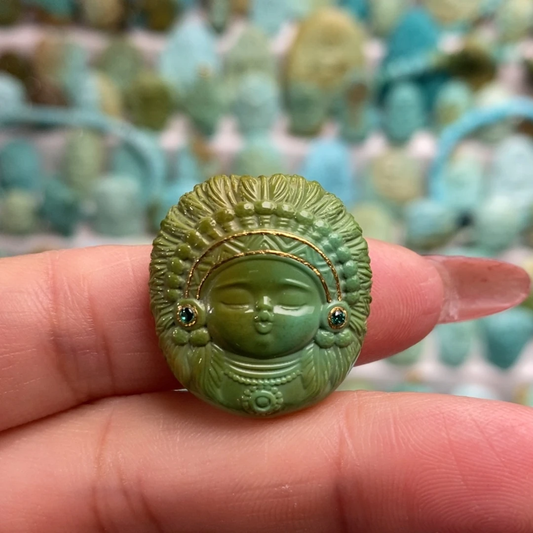 绿松石未镶嵌绿松石