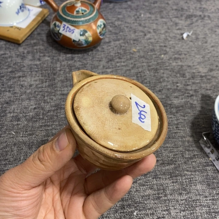 紫砂茶杯我**忆非常漂亮好看的花瓶