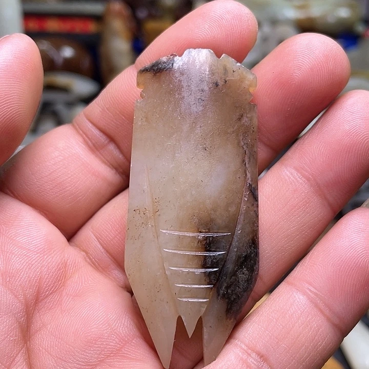 和田玉挂件未镶嵌