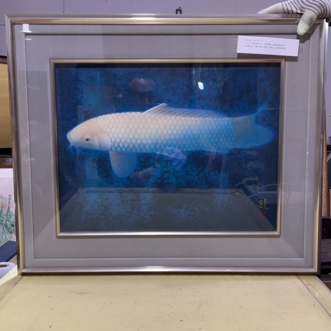 绘画用****4屏风框画茶空间设计