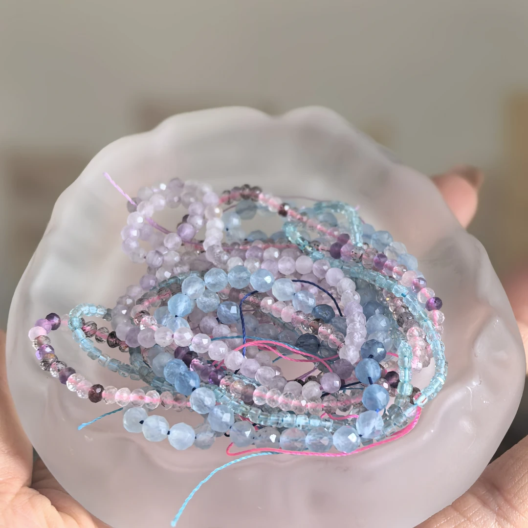 天然水晶手串  多样性发一 默认微瑕