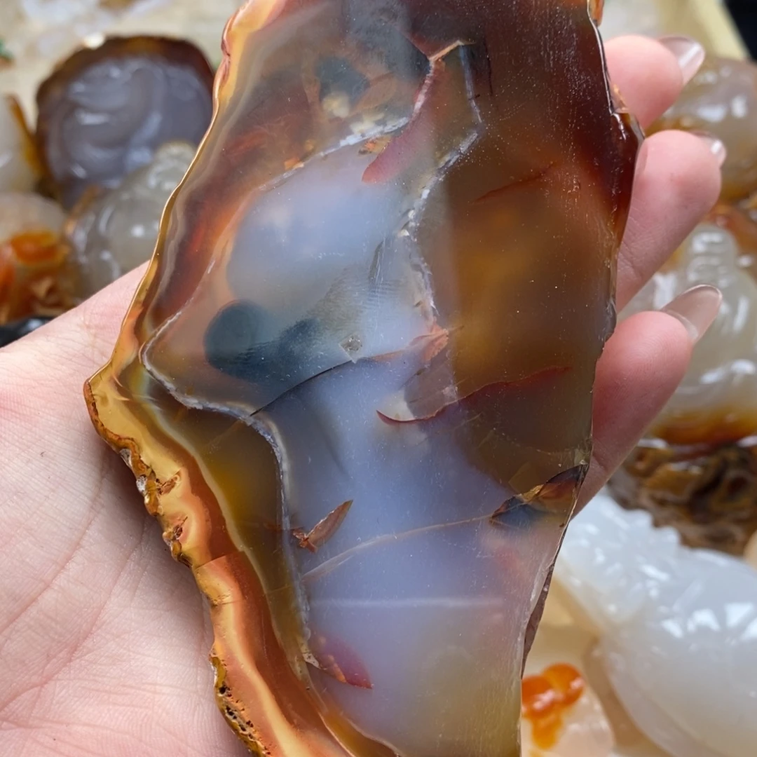 玛瑙/玉髓未镶嵌颈饰