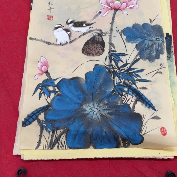 国画花鸟等图案和造型各