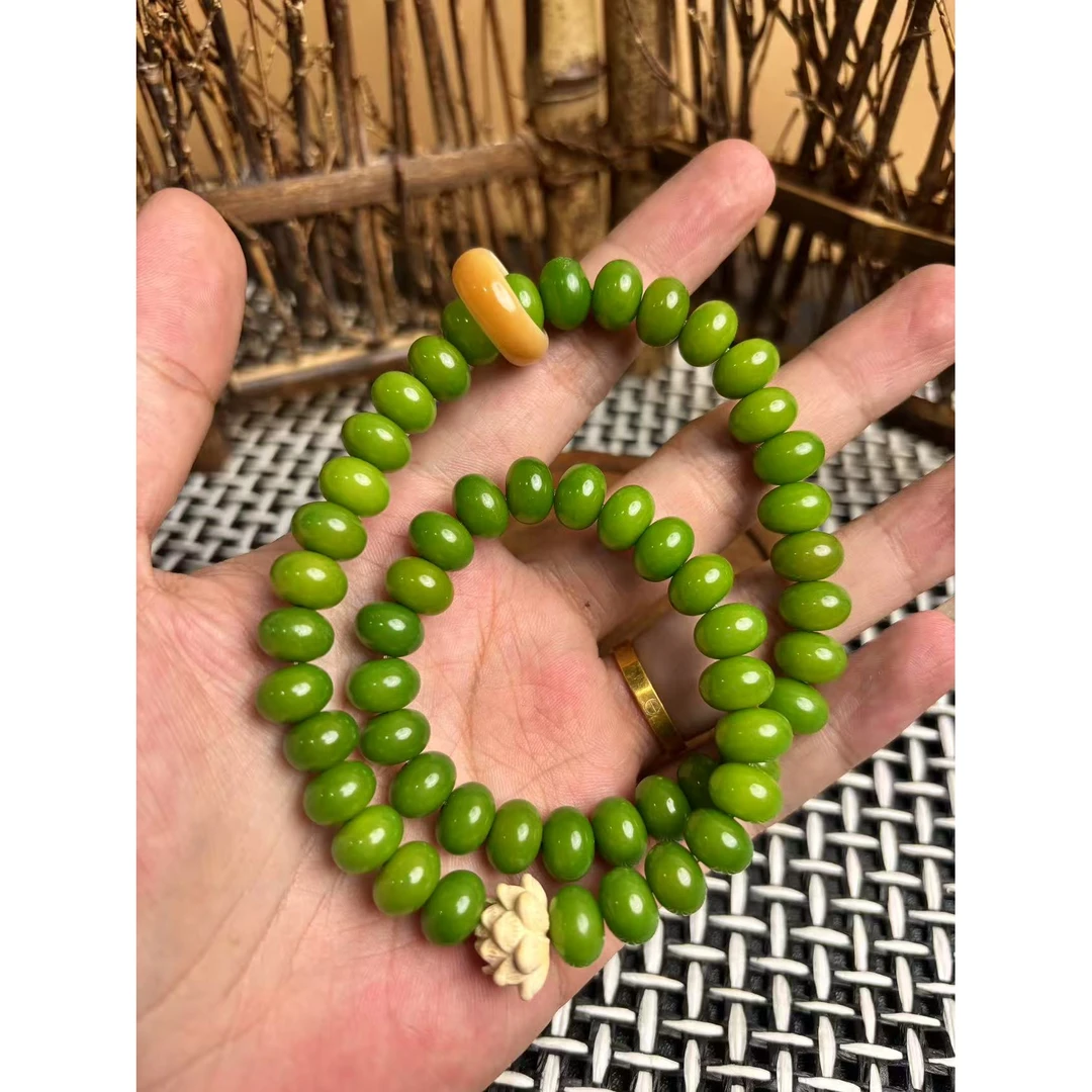 B44013精品绿菩提款多圈（无礼盒）