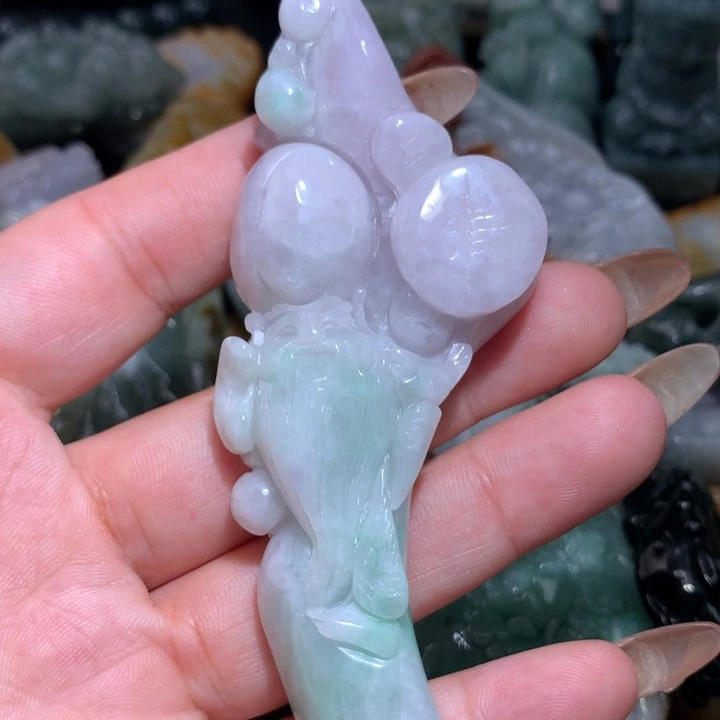 翡翠未镶嵌颈饰保真天然A货翡翠