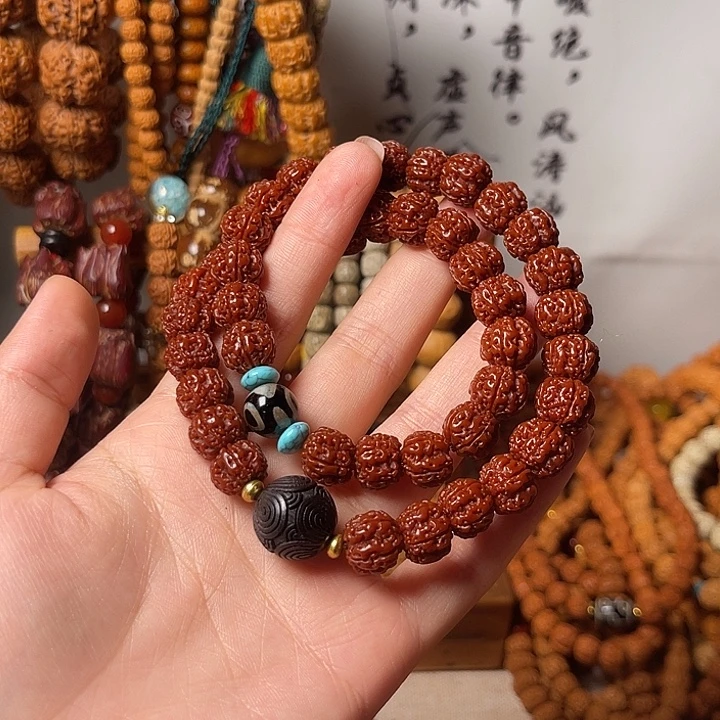 金刚菩提吊坠11双圈