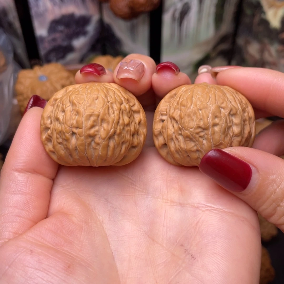 文玩核桃把件喆*喆37铁锤