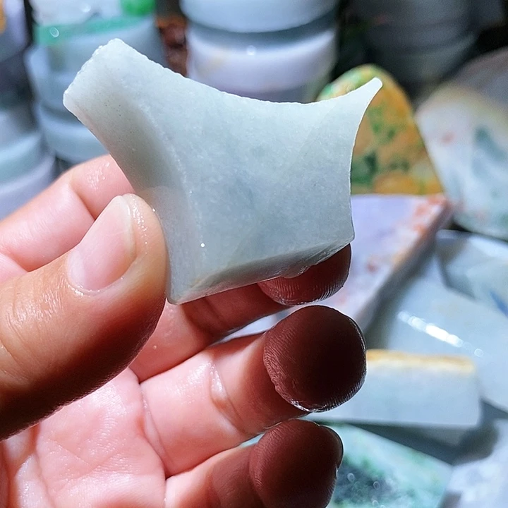 翡翠散珠边角料95