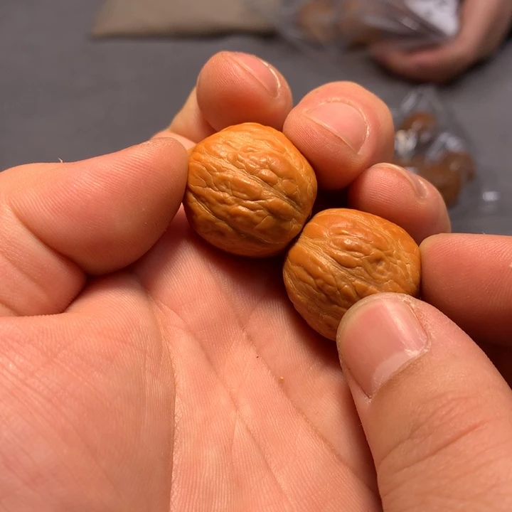 文玩核桃把件小蝉形209