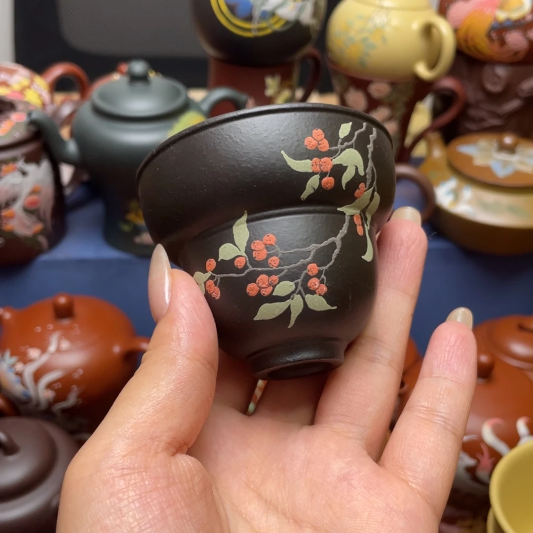 茶杯紫砂紫砂主人杯100cc