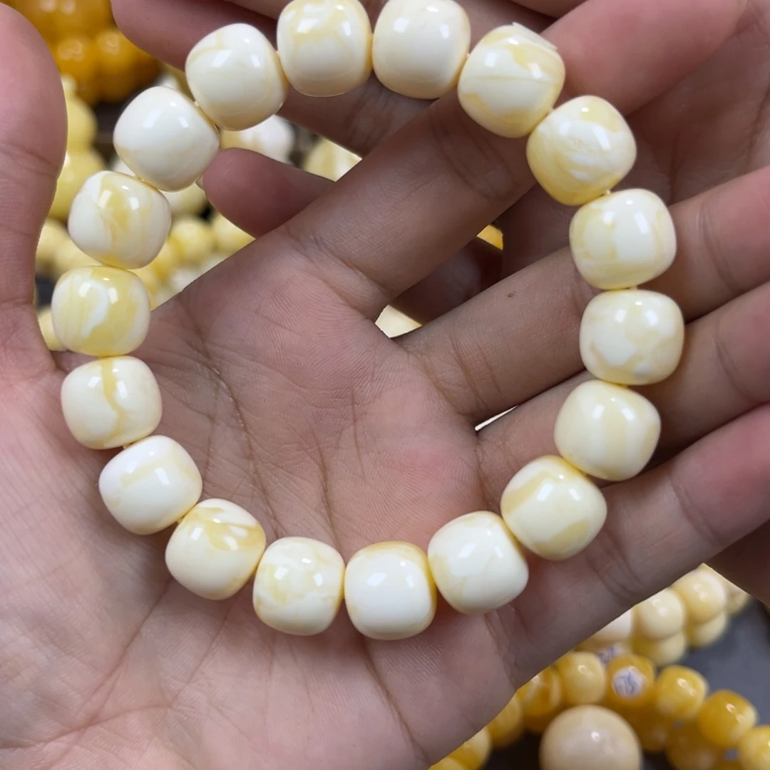 手串琥珀未镶嵌同料12.1mm