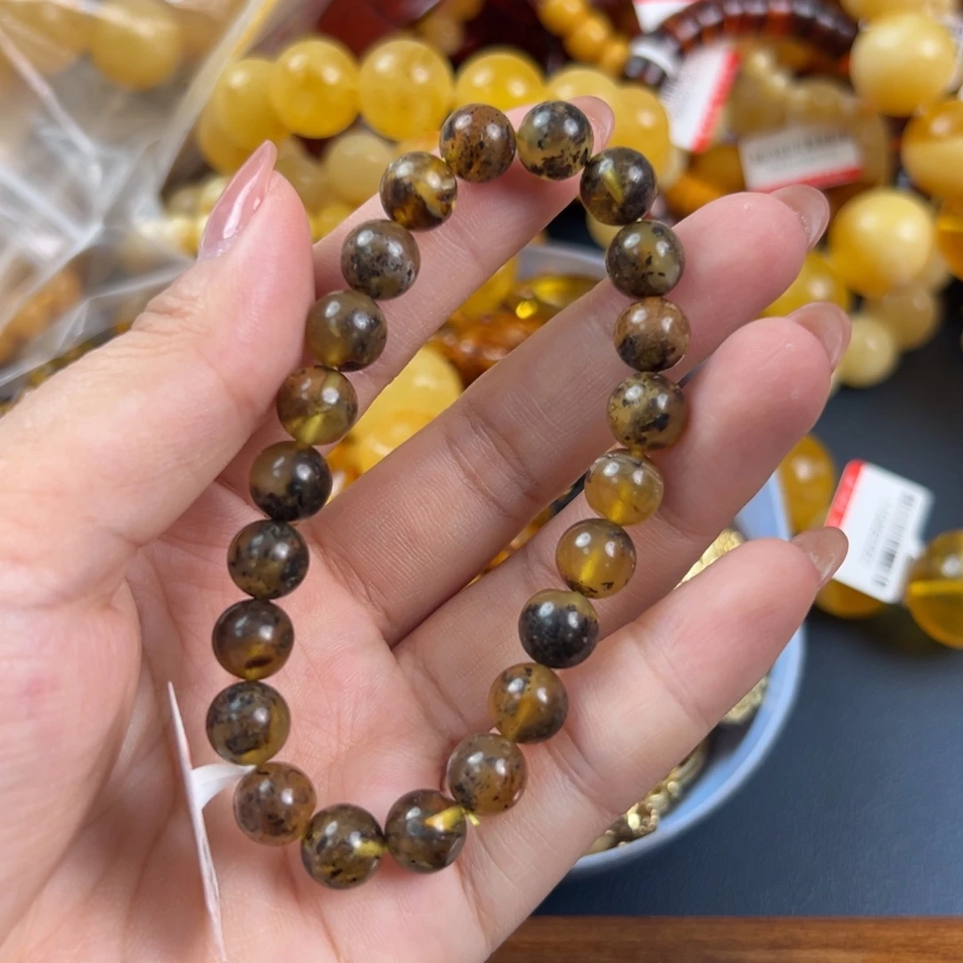 琥珀未镶嵌珠宝奇石