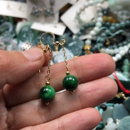 颈饰未镶嵌翡翠翡翠