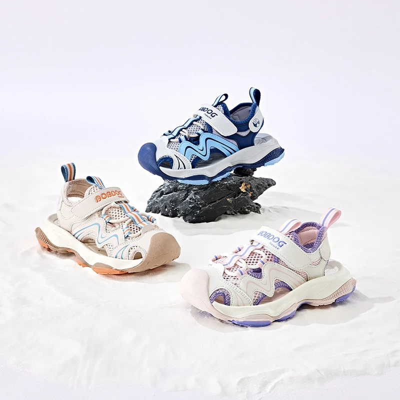 【东哥专属】巴布豆家族童鞋夏季新款透气轻便包头凉鞋BJJ25X315