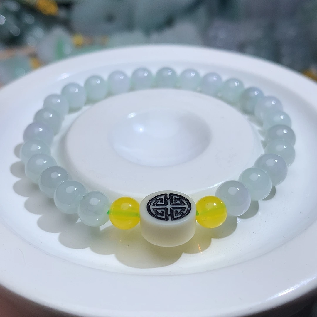 翡翠未镶嵌颈饰416