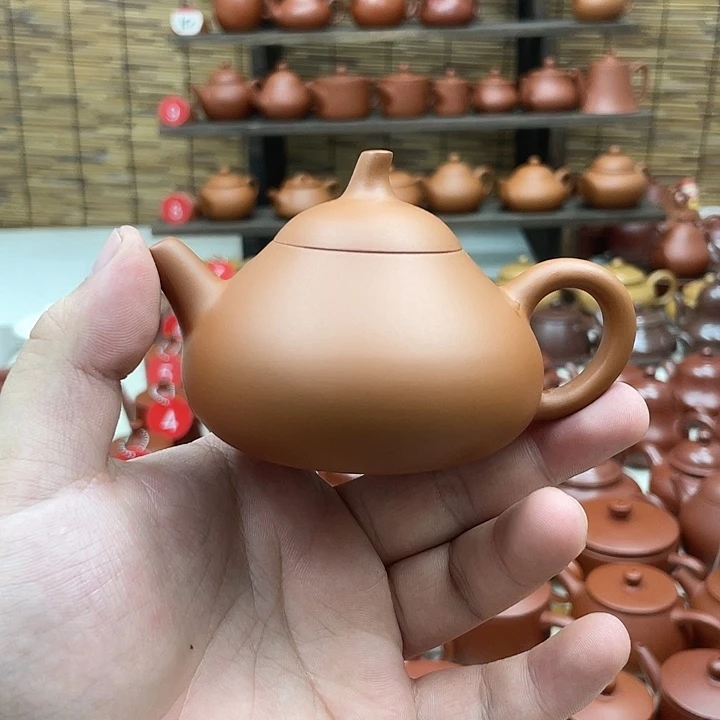 茶壶朱泥憨*茄瓜鸡蛋黄泥110毫升