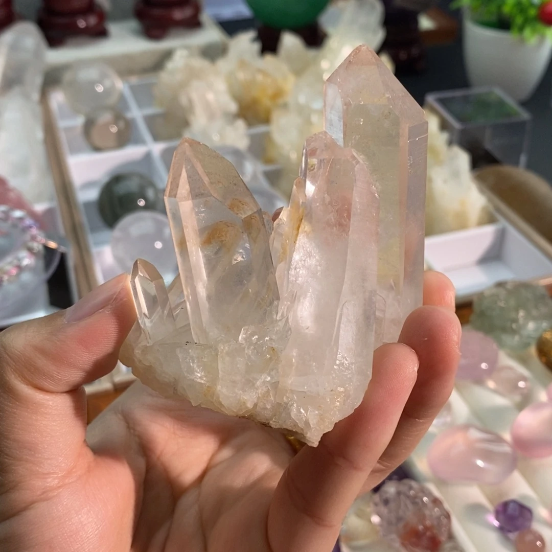 水晶未镶嵌珠宝半成品