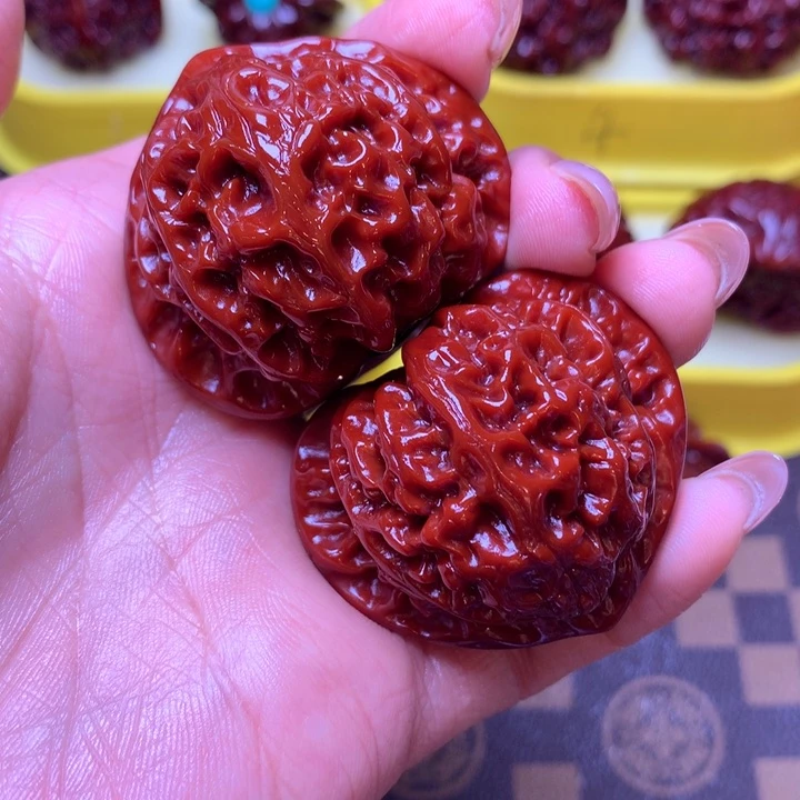 文玩核桃把件I****.宫灯44