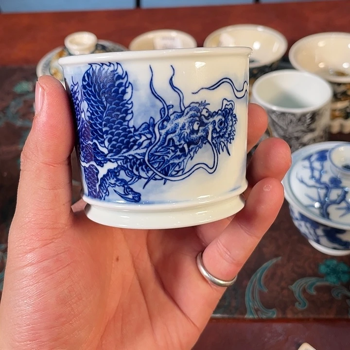 瓷摆件景德镇陶瓷老陶