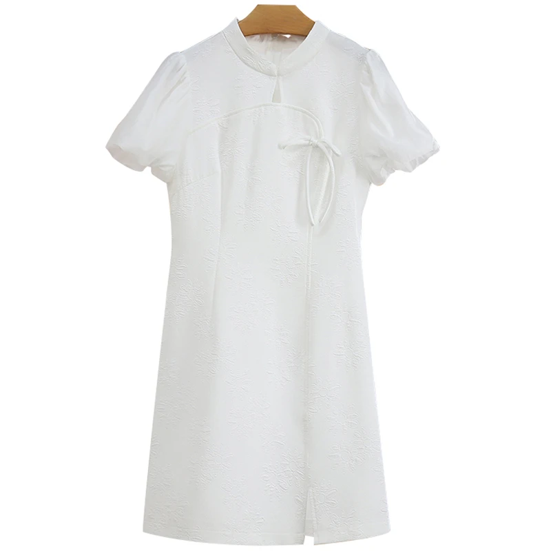 L3341-伍莎服饰云仓百搭时尚新款连衣裙夏季#HMM46L010