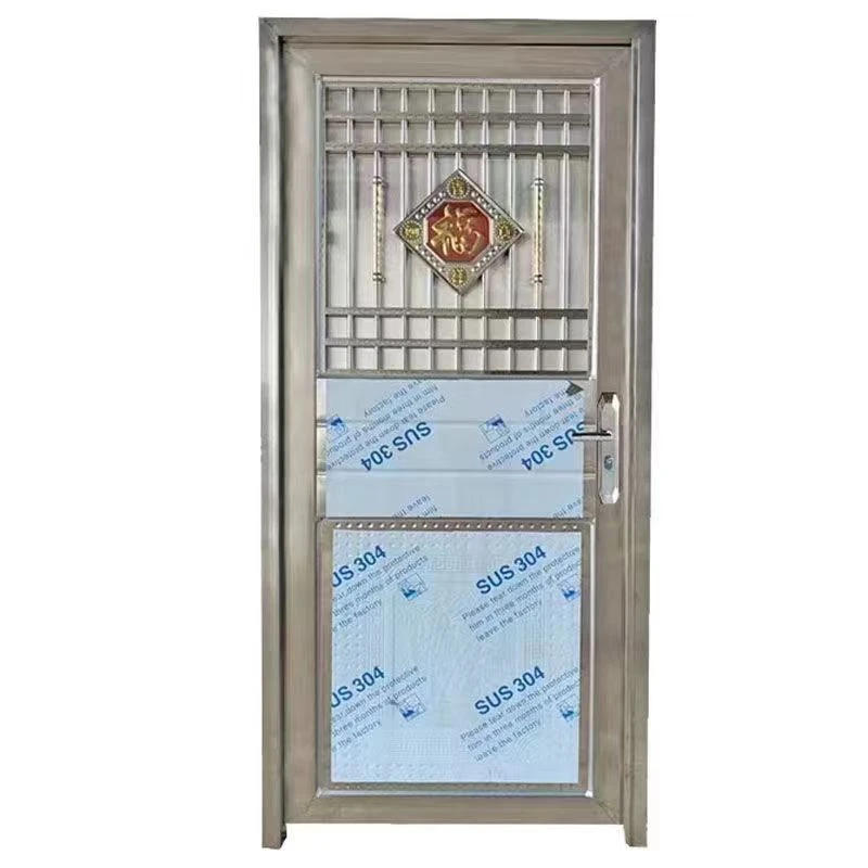 304不锈钢门单门阳台防盗门进户门加厚防潮可定制
