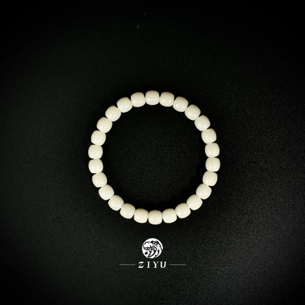 子予菩提根【卜珠】系列，独家珠型，尺寸8MM+，精工干磨工艺菩提手串！