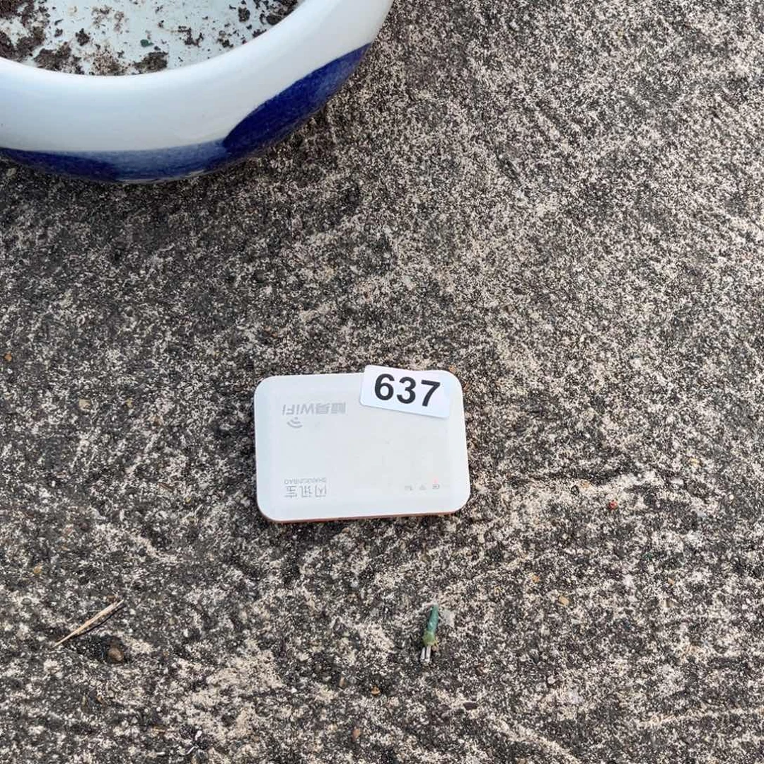 瓷片微瑕637直径63厘米有点渗水