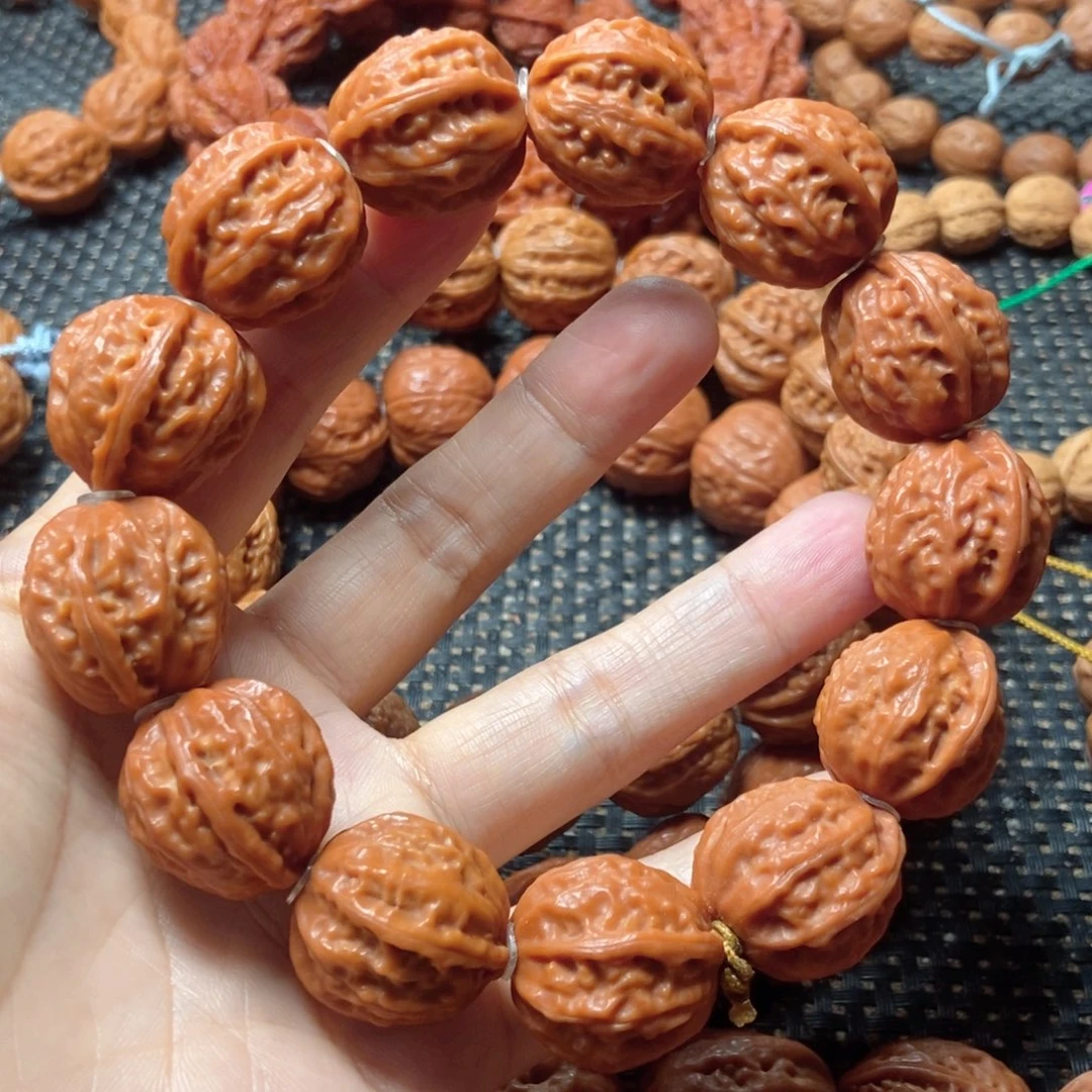 根****吊坠文玩核桃粗筋手串