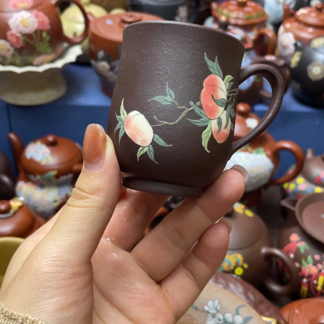 茶杯紫砂紫砂主人杯100cc