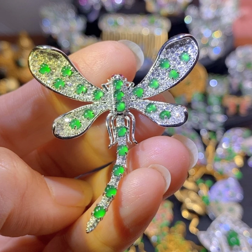 【闪购商品】银S925镶嵌挂件翡翠