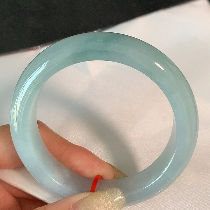 翡翠未镶嵌手镯b0406-1