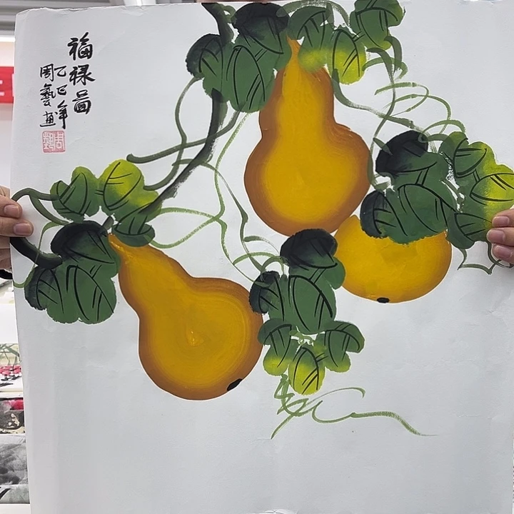 国画手绘国画作品
