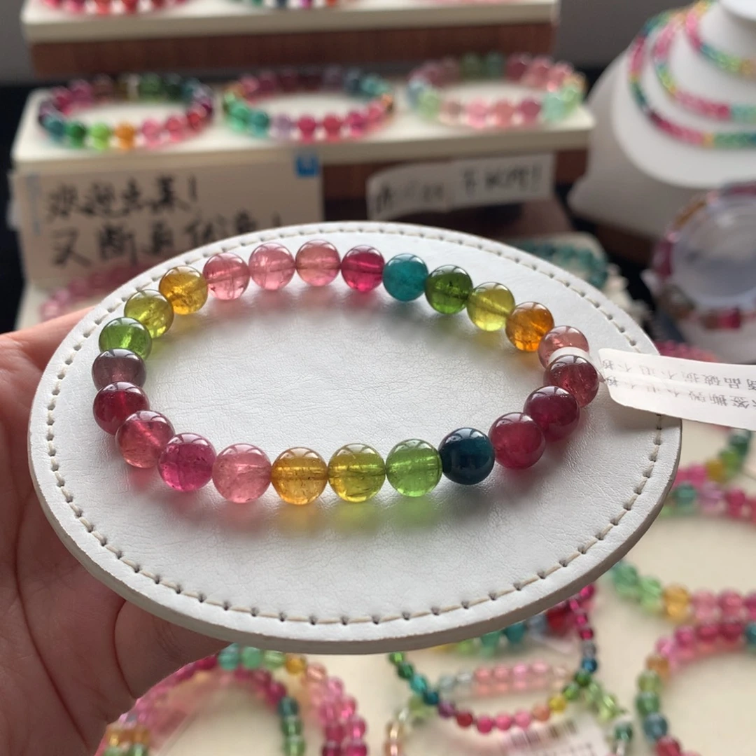 未镶嵌手链碧玺碧玺