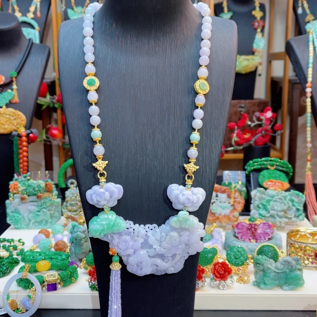 翡翠颈饰合金48小时鉴赏期