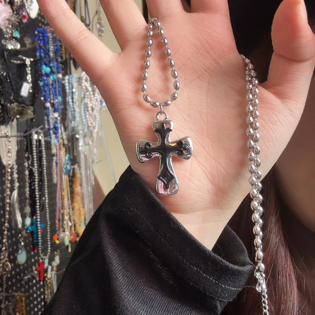 大理石磁石03项链