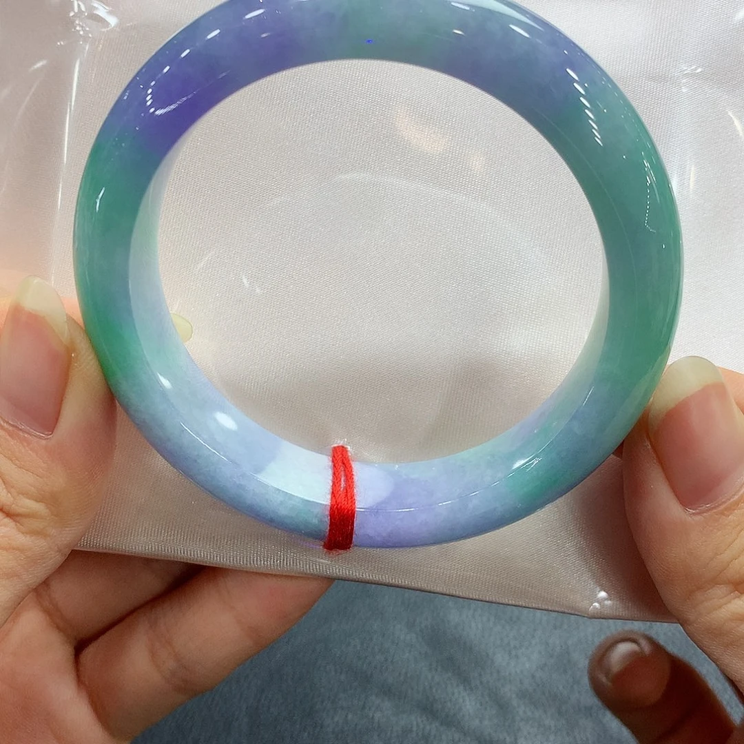 翡翠未镶嵌手镯翡翠手镯55.3