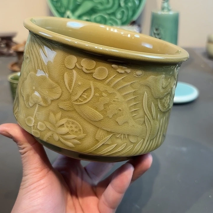 瓷片龙泉青瓷福利青瓷