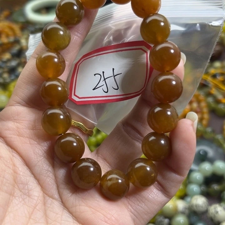 蛇纹石玉未镶嵌手链