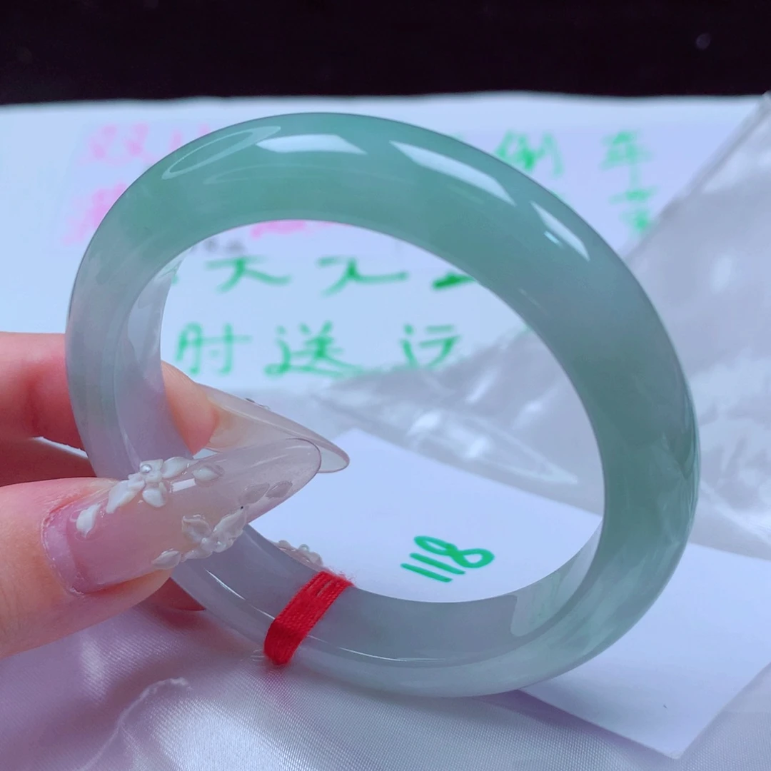 未镶嵌手镯翡翠天然缅甸翡翠A货手镯 118号