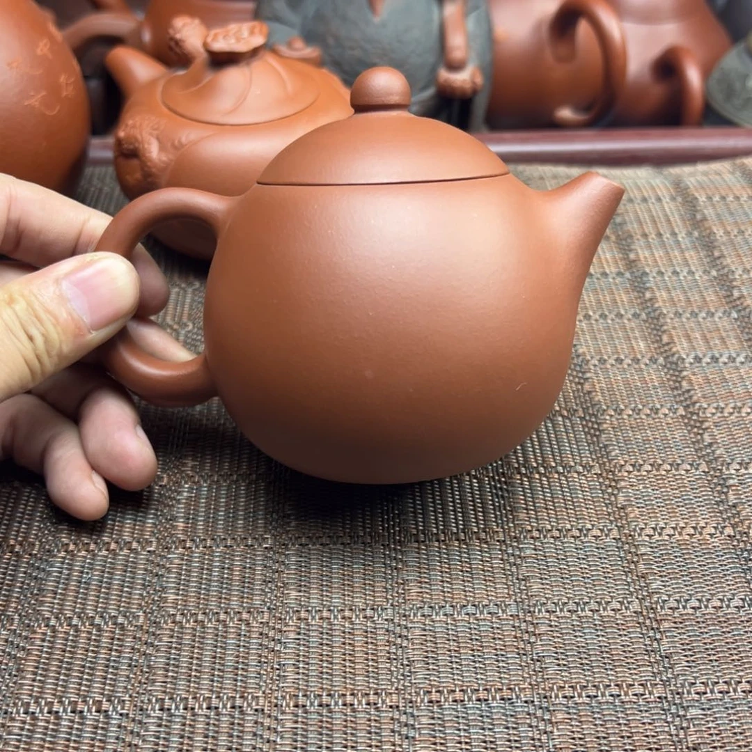 茶壶紫砂宜兴原矿紫砂壶240毫升容量