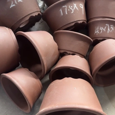 紫砂花盆100-12。100-12