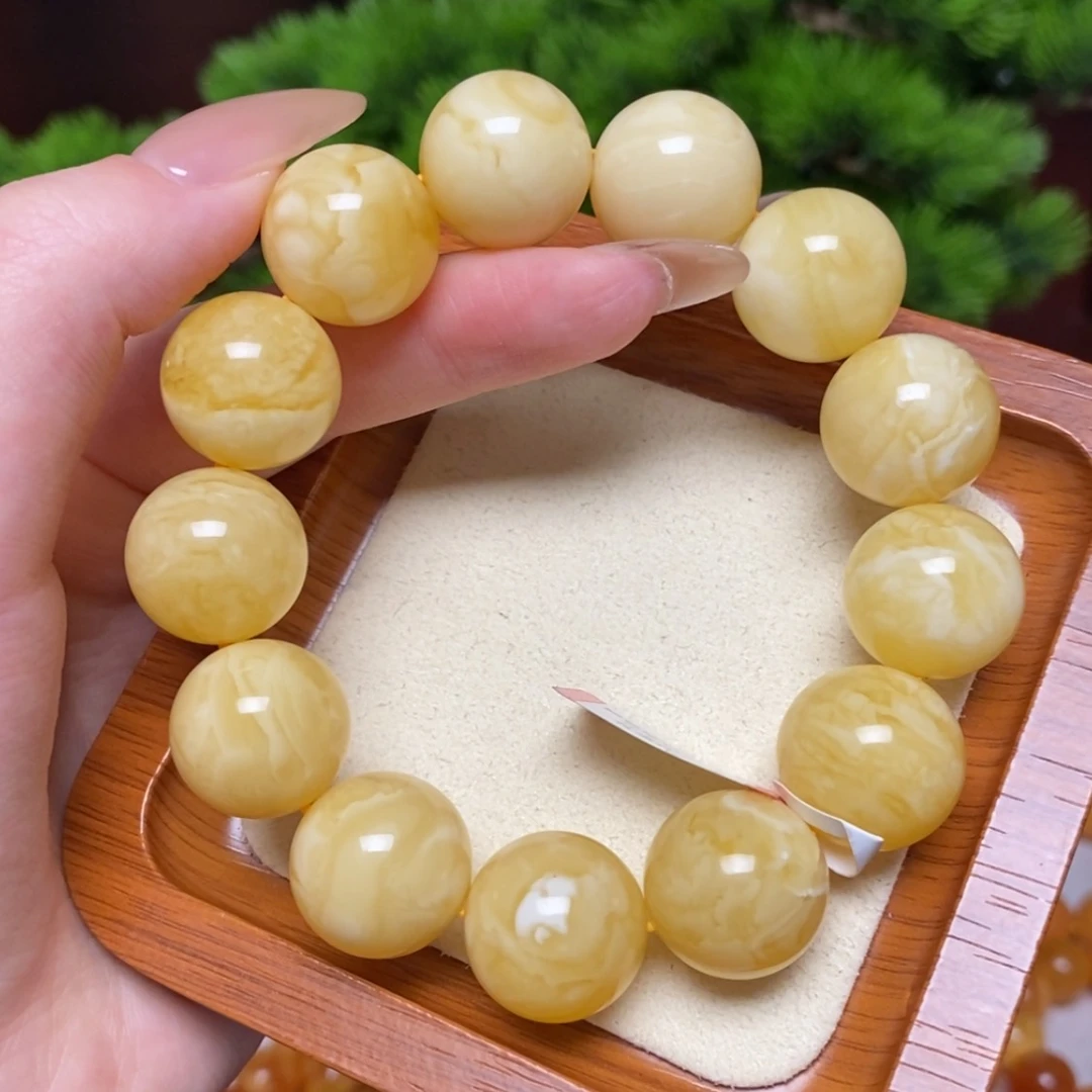 【闪购商品】未镶嵌蜜蜡手链手串