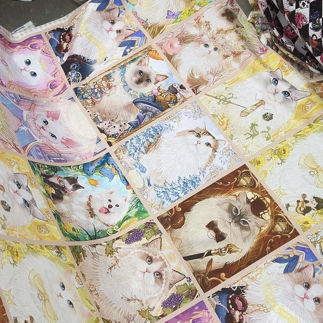 0.72米价纯棉平布1.1米宽果子布艺12区