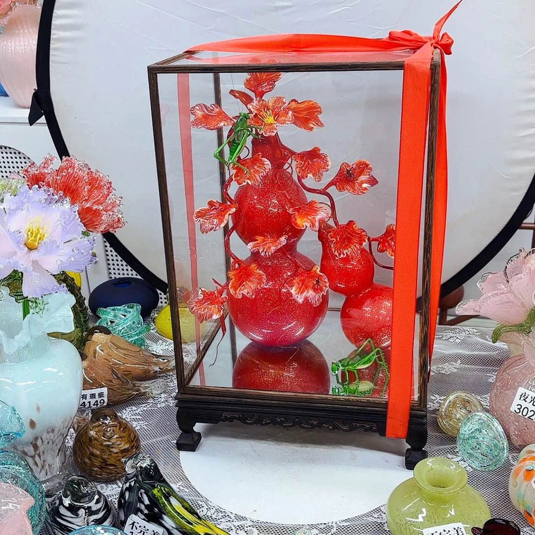 葫芦安妮家居琉璃摆件