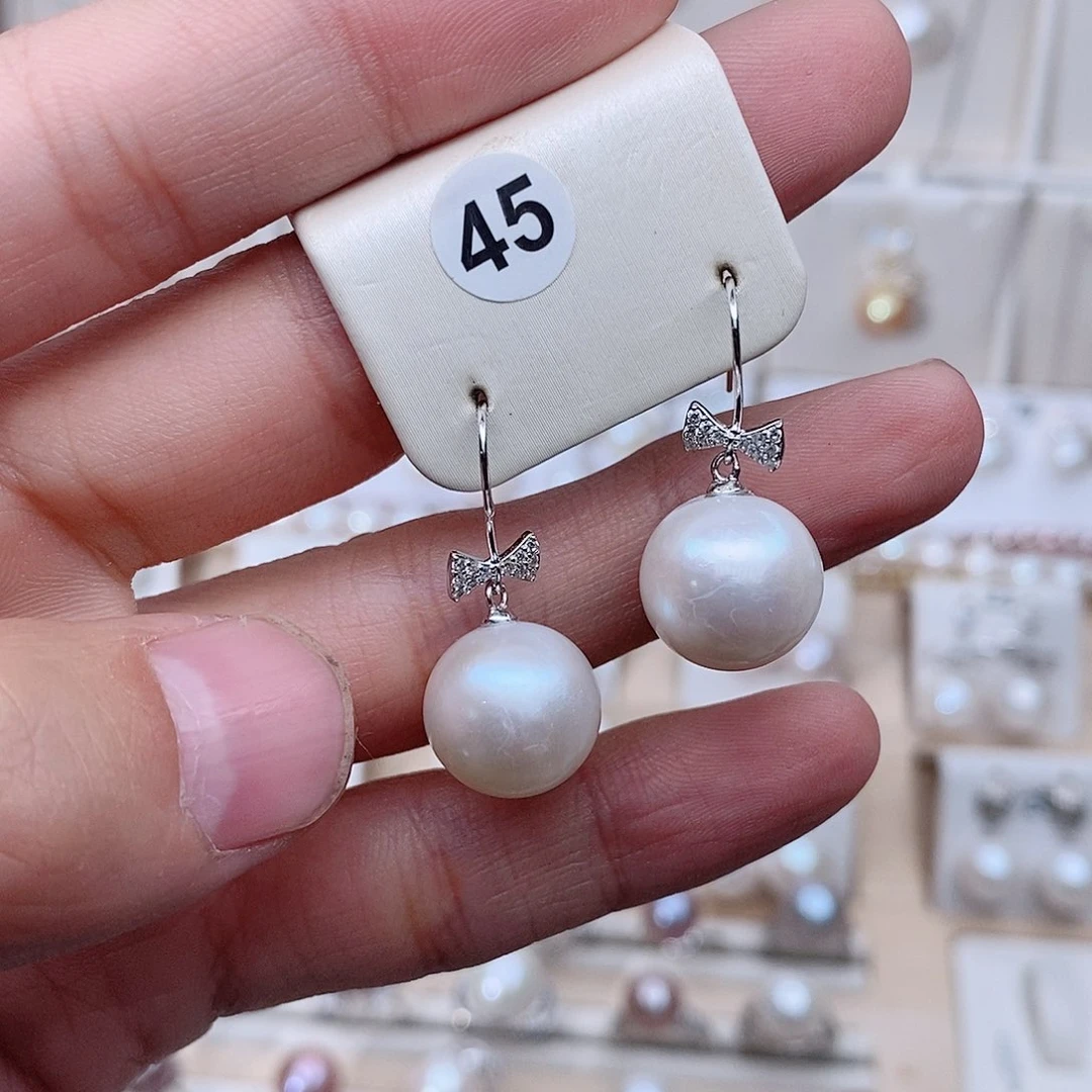 银S925镶嵌1淡水珍珠历**新