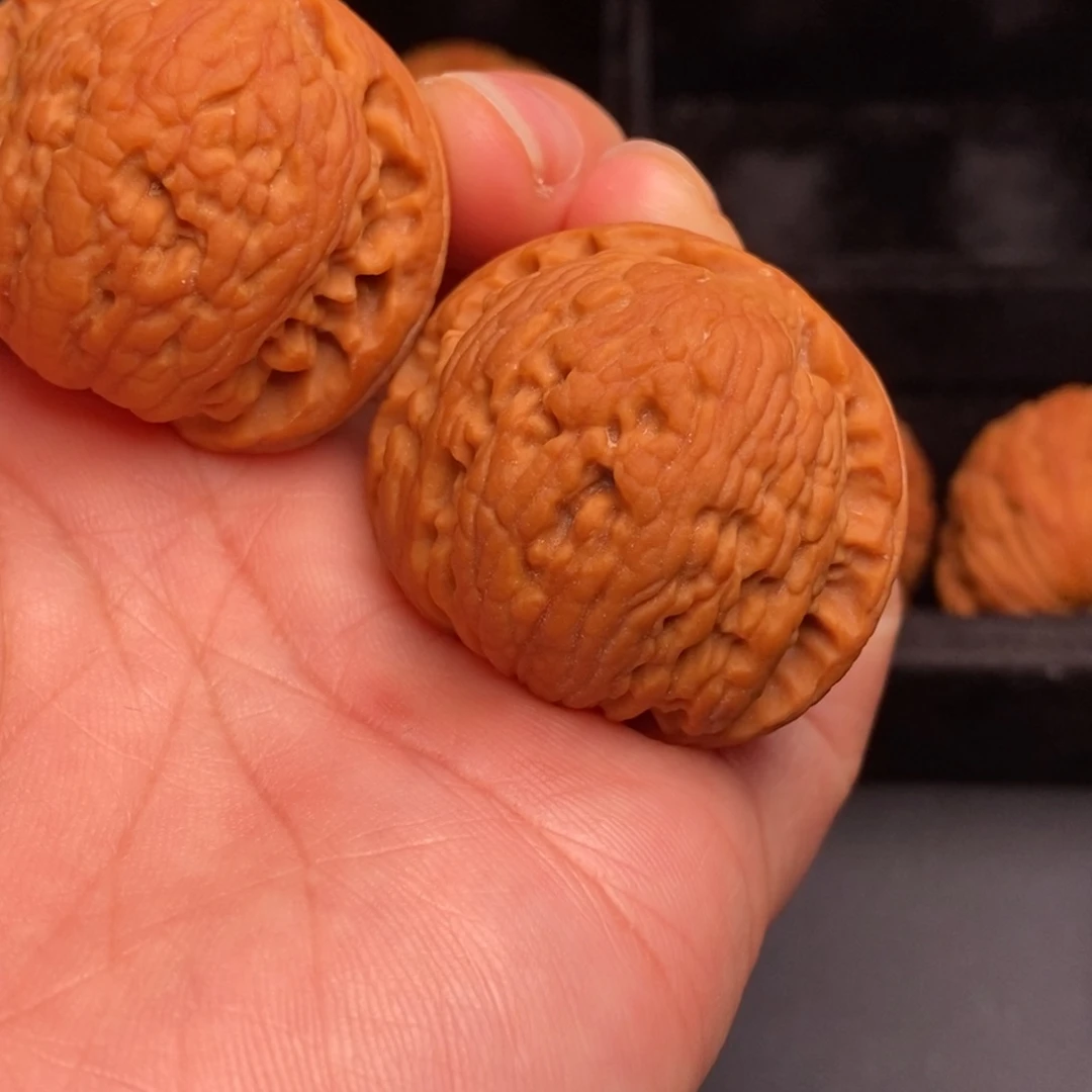文玩核桃把件秦岭野生核桃